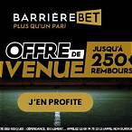 barrière bet bonus